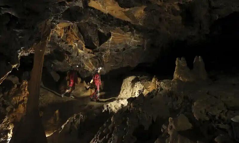 15 добровольцев, находившиеся 40 дней без дневного света в пещере, вышли на поверхность