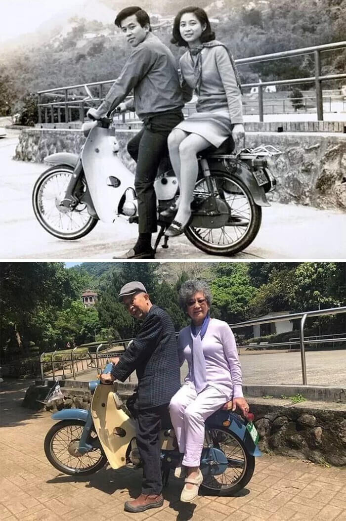 1967–2018 Тот же мотоцикл, та же пара