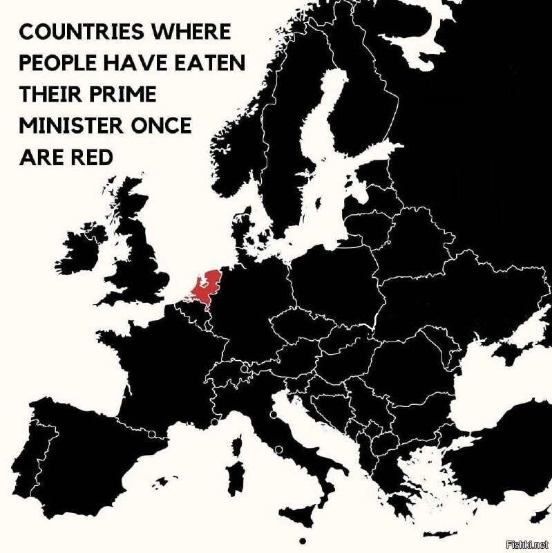 Страны Европы, в которых хоть раз в истории съедали премьер-министра