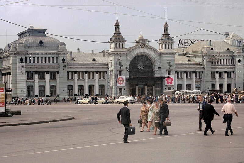 Москва и Ленинград в 1973 году