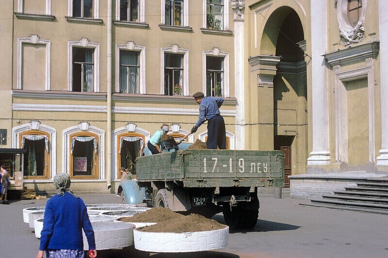 Москва и Ленинград в 1973 году