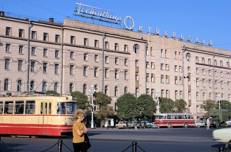 Москва и Ленинград в 1973 году