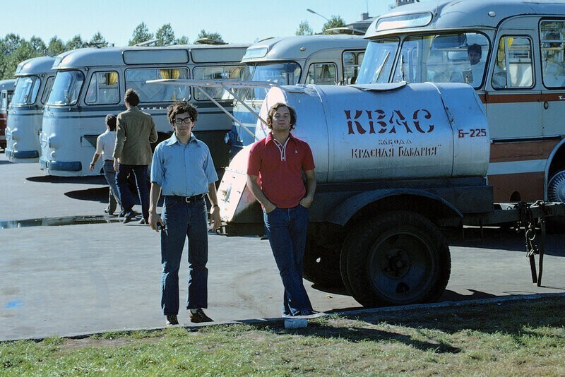 Москва и Ленинград в 1973 году