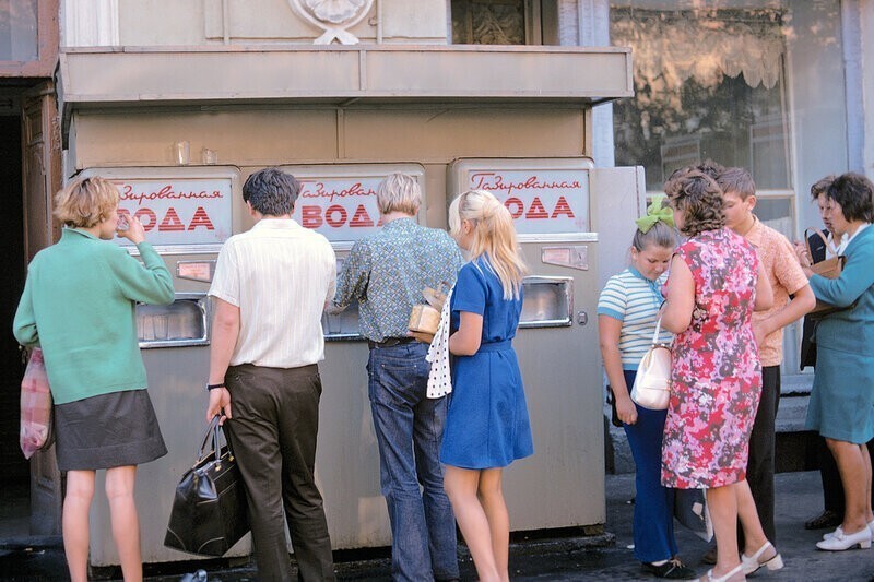 Москва и Ленинград в 1973 году