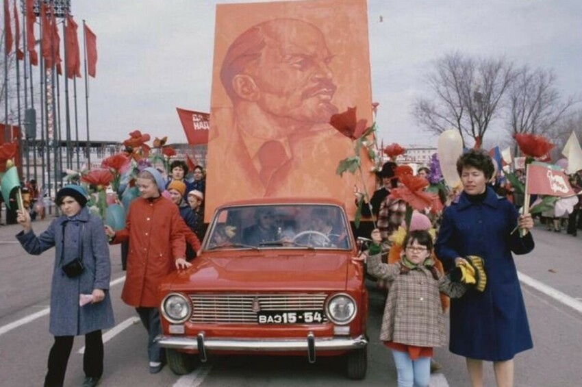 Первомай в Тольятти, 1981