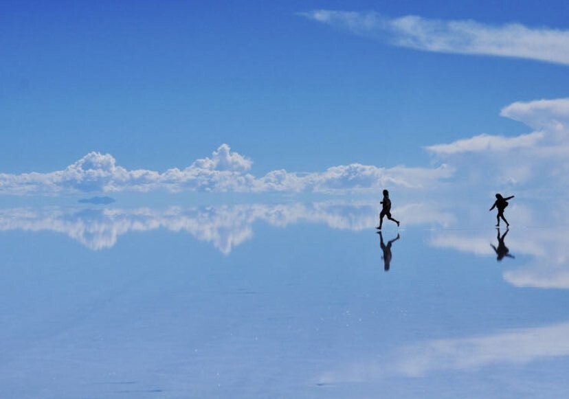 Салар-де-Уюни в Боливии - самое плоское место в мире
