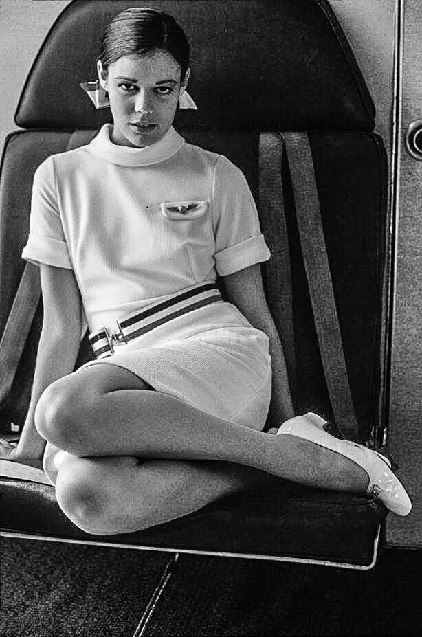 Стюардесса американских авиалиний, 1967 год