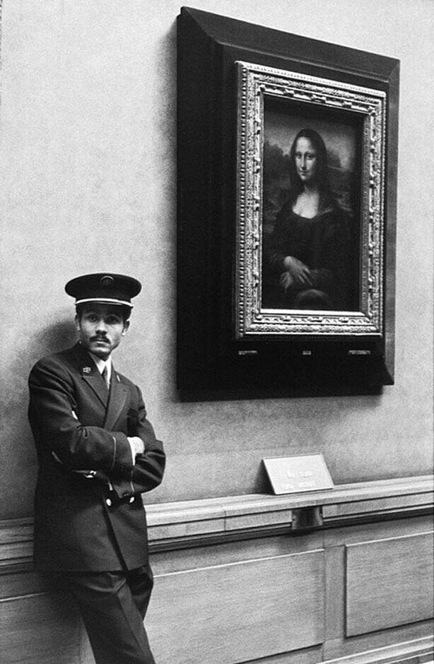 Страж Моны. Лувр. 1971 год
