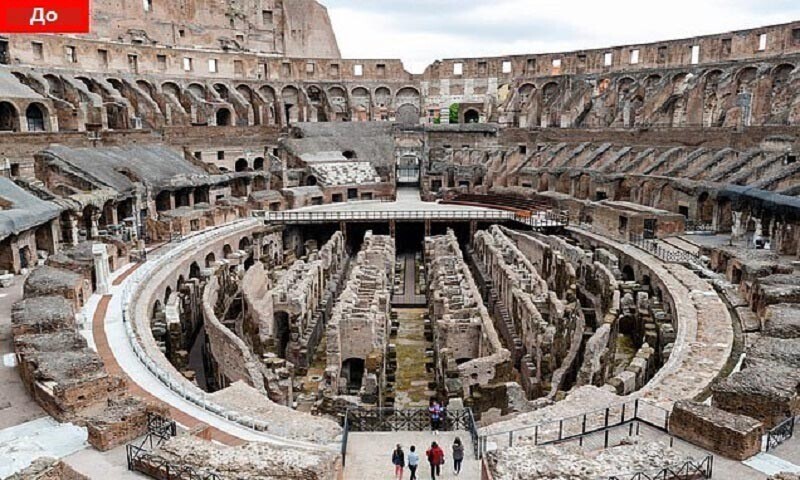 В Италии собираются восстановить пол в Римском Колизее