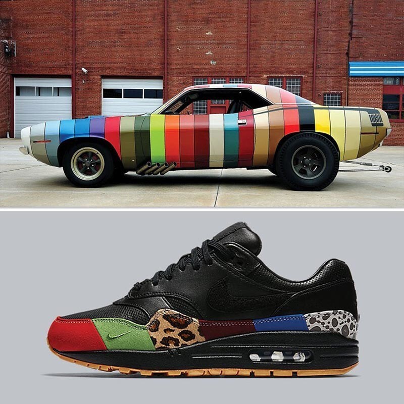 Обувь, похожая на автомобили, и автомобили, похожие на обувь