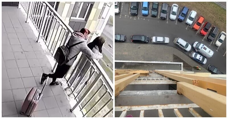 В Москве спасли девушку, которая собиралась спрыгнуть с 18 этажа