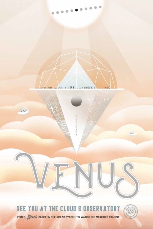 Венера: встречаемся в обсерватории "Облако-9"!