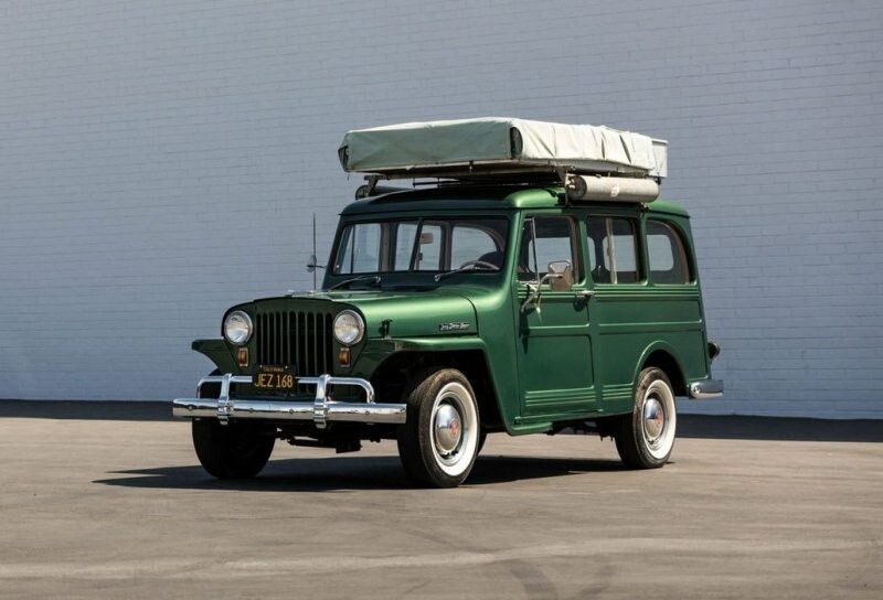 Willys Jeep Station Wagon Camper 1949 — да здравствует отдых на чистом воздухе