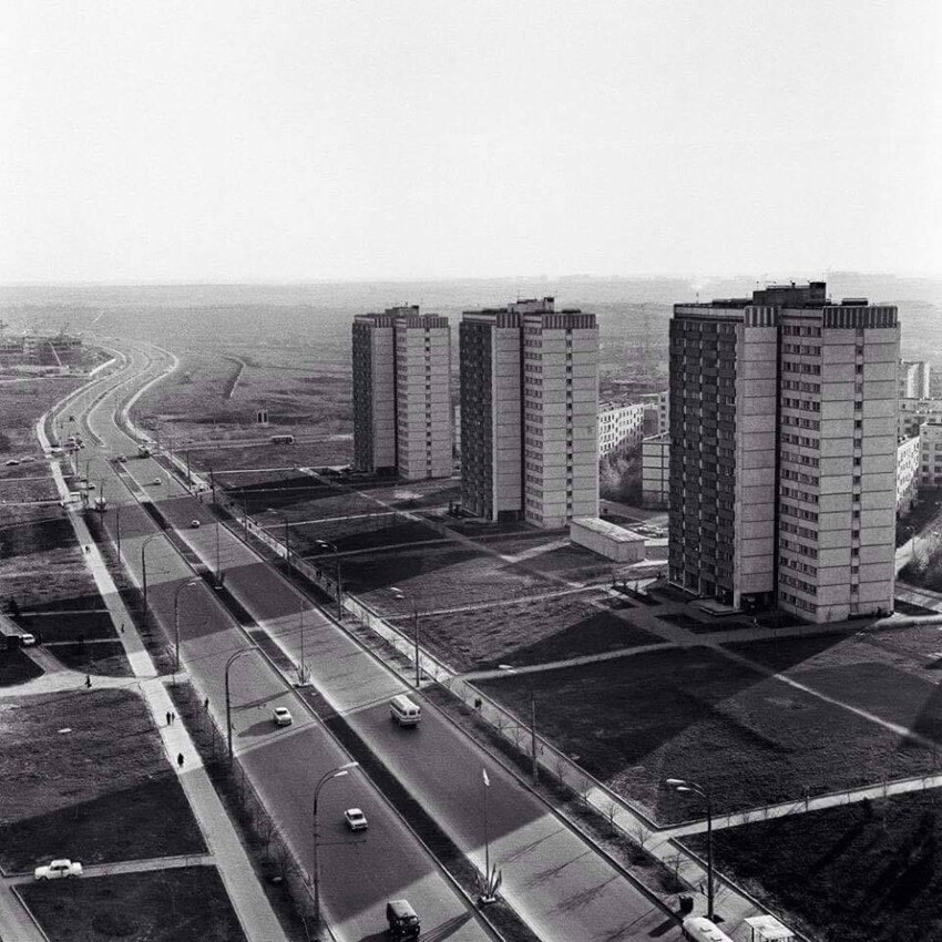Пpocпeкт Вернадского. Москва, 1973 год