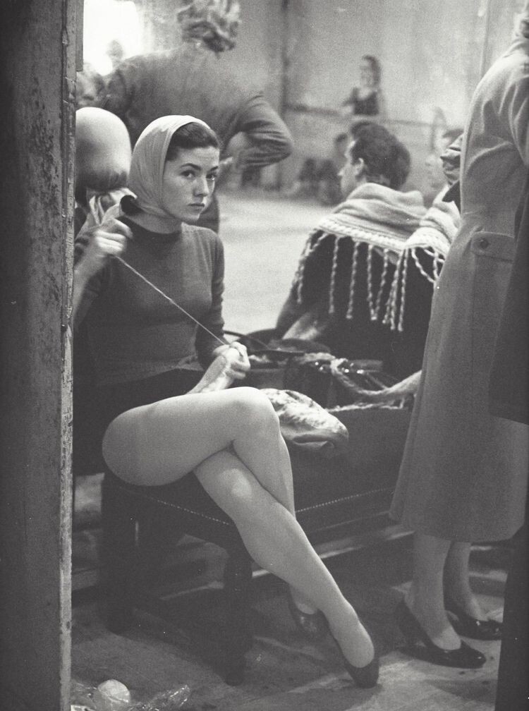 Балерина. Парижская опера, 1950-е