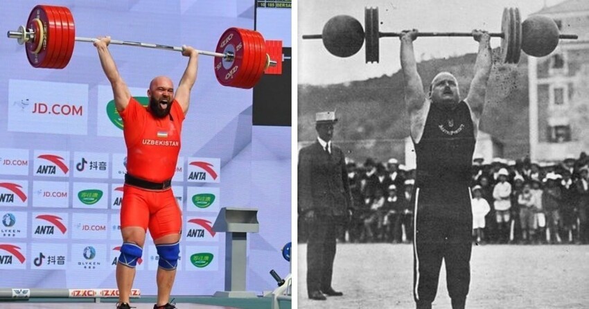 Как выглядели спортсмены 100 лет назад