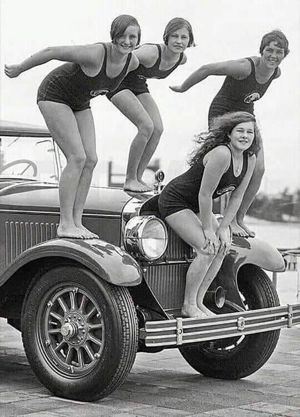 Девушки на "Кадиллаке"... Сан-Франциско, 1927 год