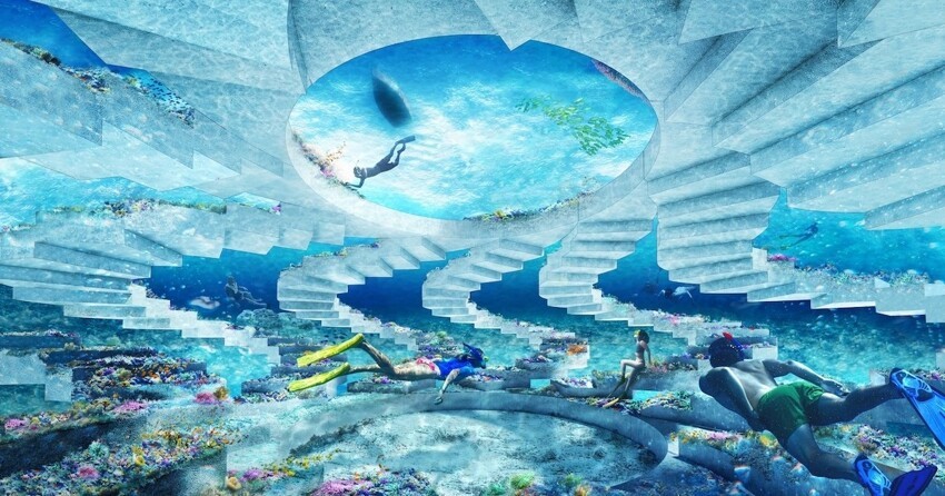 В Майами-Бич откроется парк подводных скульптур длиной 11 километров