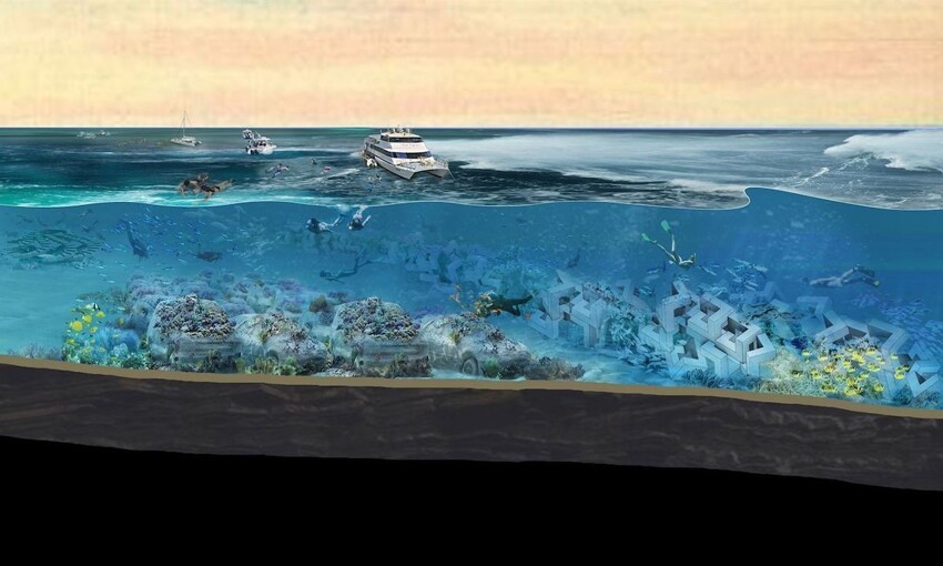 В Майами-Бич откроется парк подводных скульптур длиной 11 километров