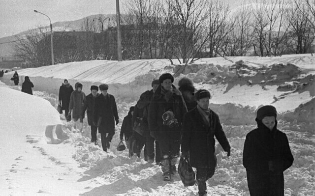 Южно-Сахалинск  в 1960-х
