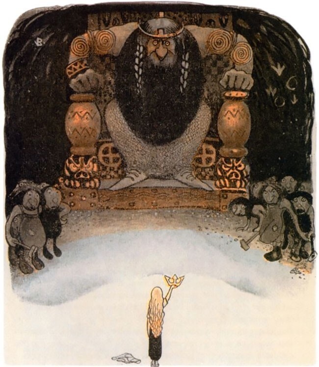 «Даг, Дага и тролль с небесной горы», 1907 год