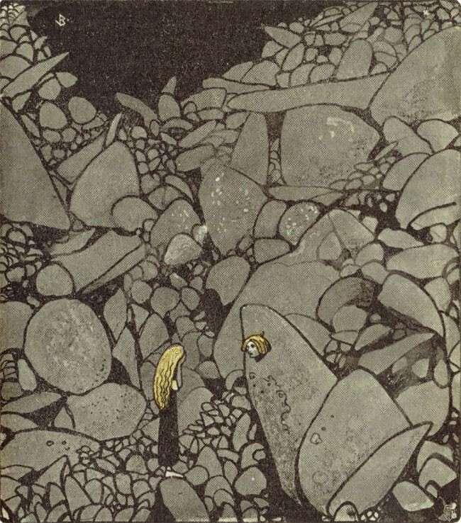 «Даг, Дага и тролль с небесной горы», 1907 год