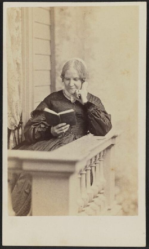 Портрет Лидии Марии Чайлдс, популярного писателя-консультанта, ок. 1865 г.