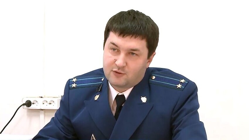Зампрокурора Мурманской области, старший советник юстиции, Игорь Швецов