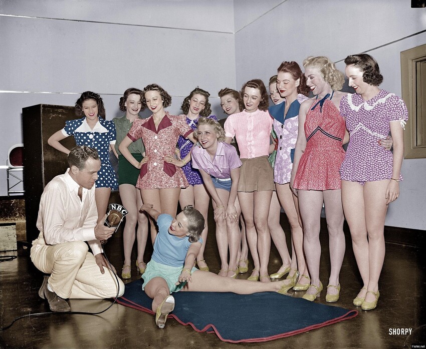 1938 год, Вашингтон, танцевальный класс, интервью