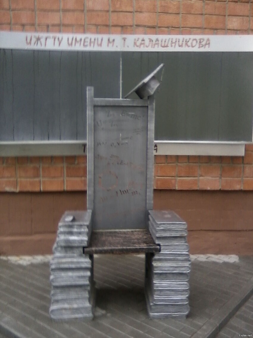 Памятник у ИЖГТУ, Ижевск