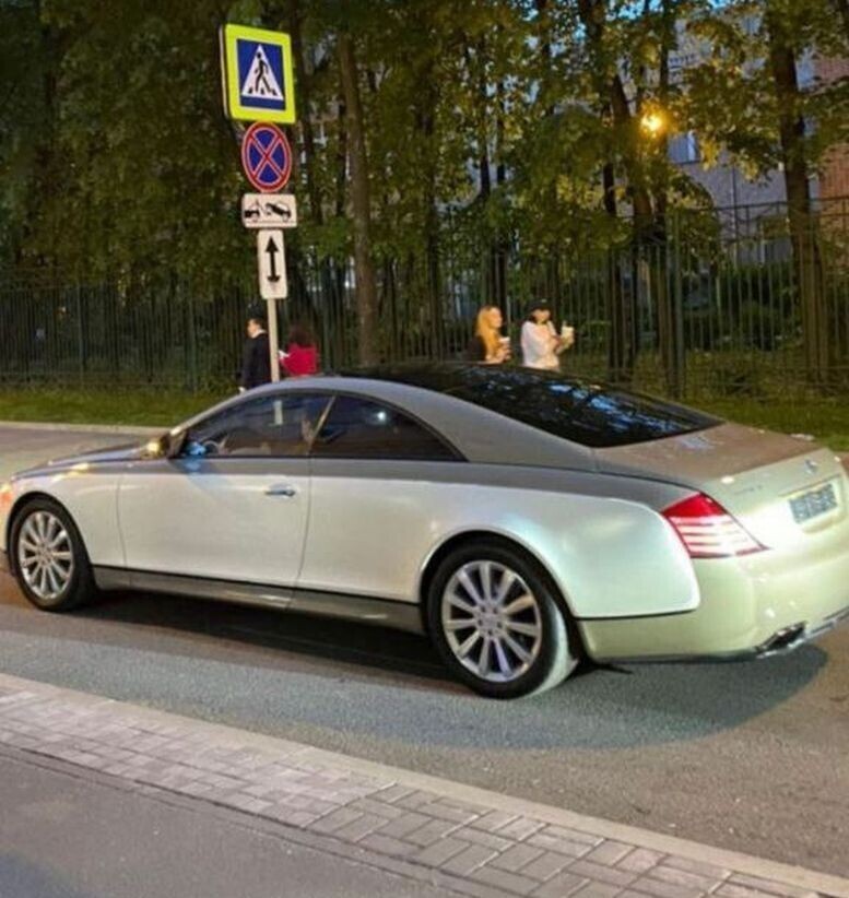 Майбах Муаммара. В Москве замечен супердорогой автомобиль, сделанный по заказу Каддафи