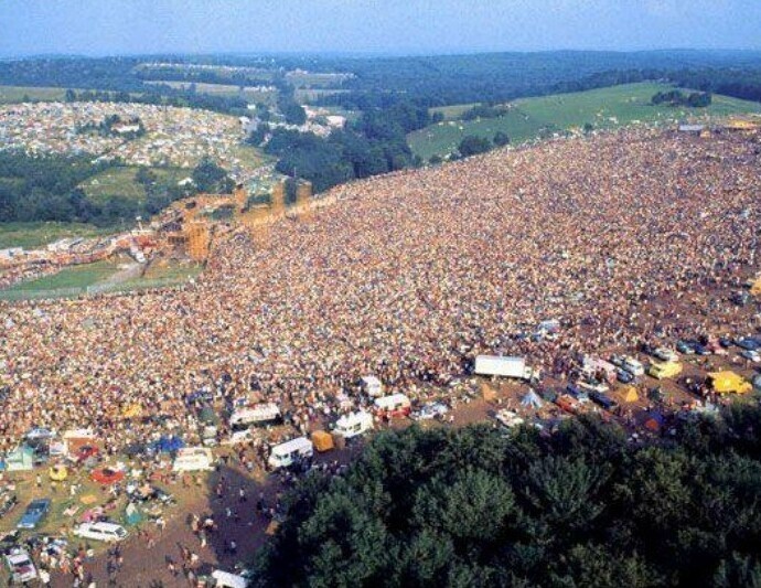 Фестиваль "Вудсток" 1969-го