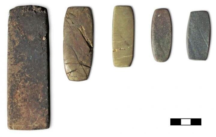 Гири для весов бронзового века, найденные на юге Италии