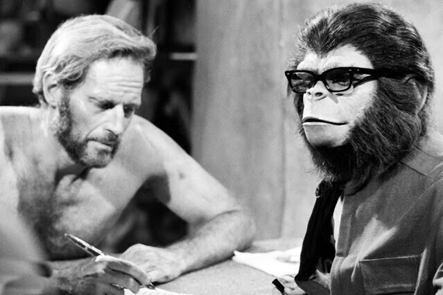 Потрясающие костюмы и грим из оригинального фильма "Планета обезьян" (1968 год)