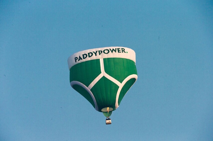 12. Воздушный шар от Paddy Power – 75 000 долларов