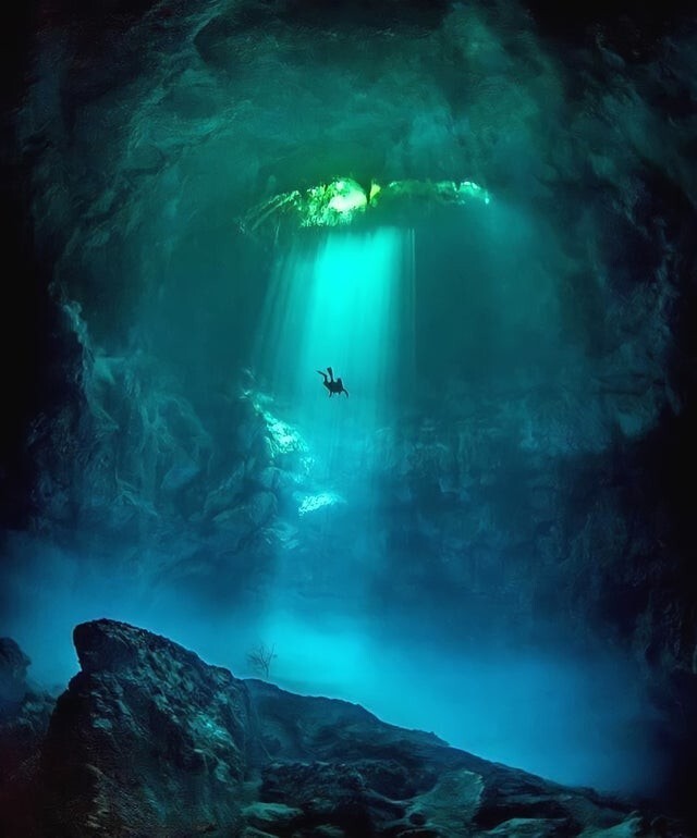 Подводные пещеры Ривьеры Майя, Мексика