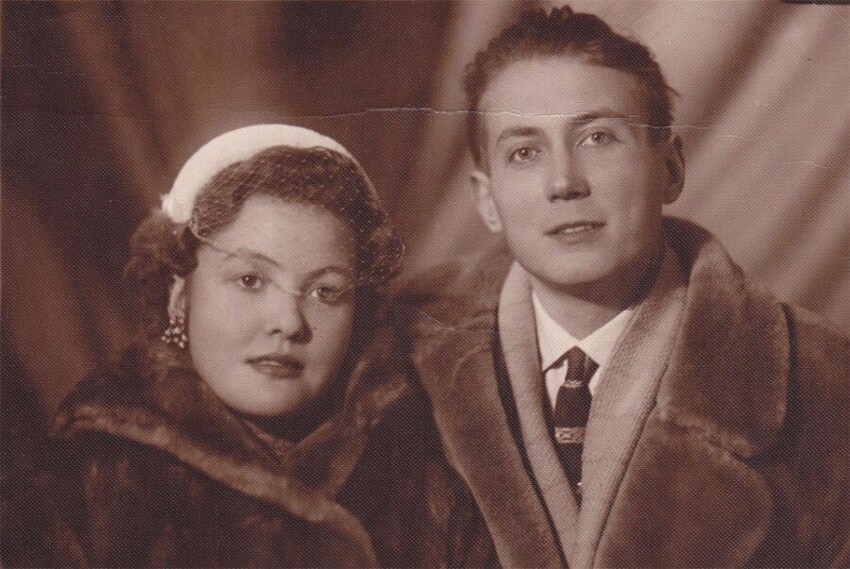 Белла Ахмадулина и Евгений Евтушенко, 1957 год