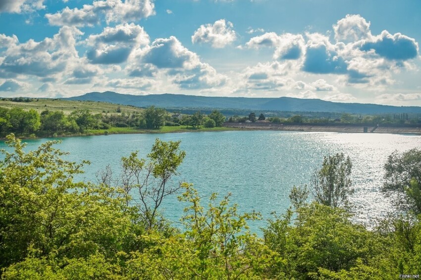 Крым, Аянское водохранилище и его окрестности