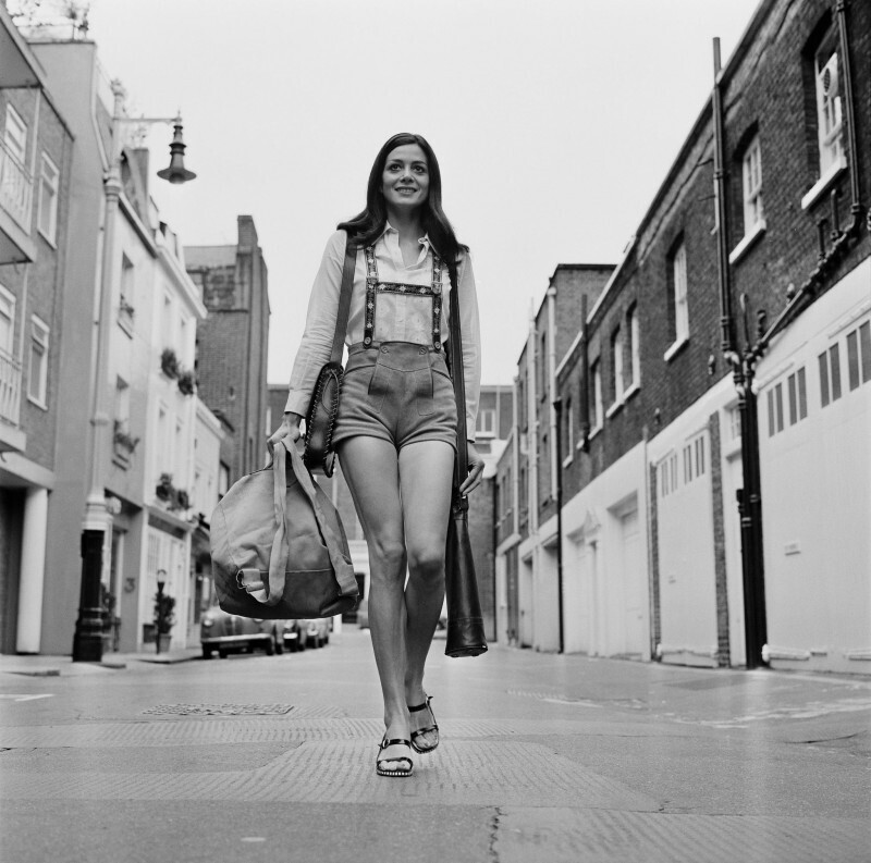 18 июня 1971 года. Британская актриса Анджела Грант. Фото Reg Burkett.