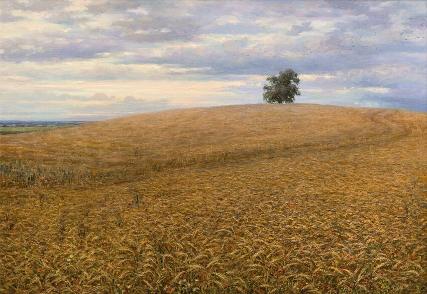 Художник картины рожь