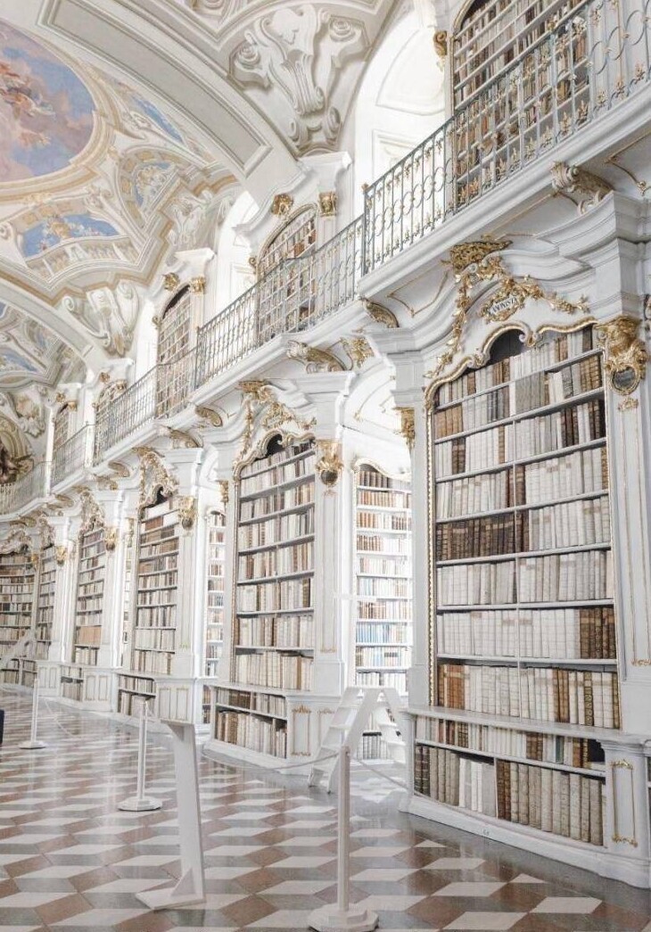 Библиотека аббатства Адмонт, Австрия