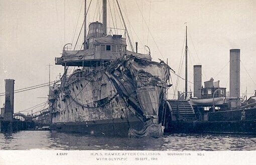 Выживший из троицы: военная служба RMS Olympic
