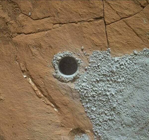 3. Скважина, пробуренная на Марсе