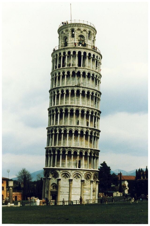 Пизанская башня, Италия, 1984