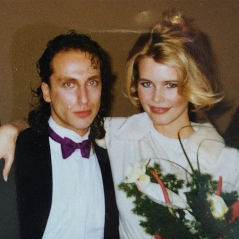 Дмитрий Нагиев с Клаудией Шиффер, Санкт-Петербург, 1997 год