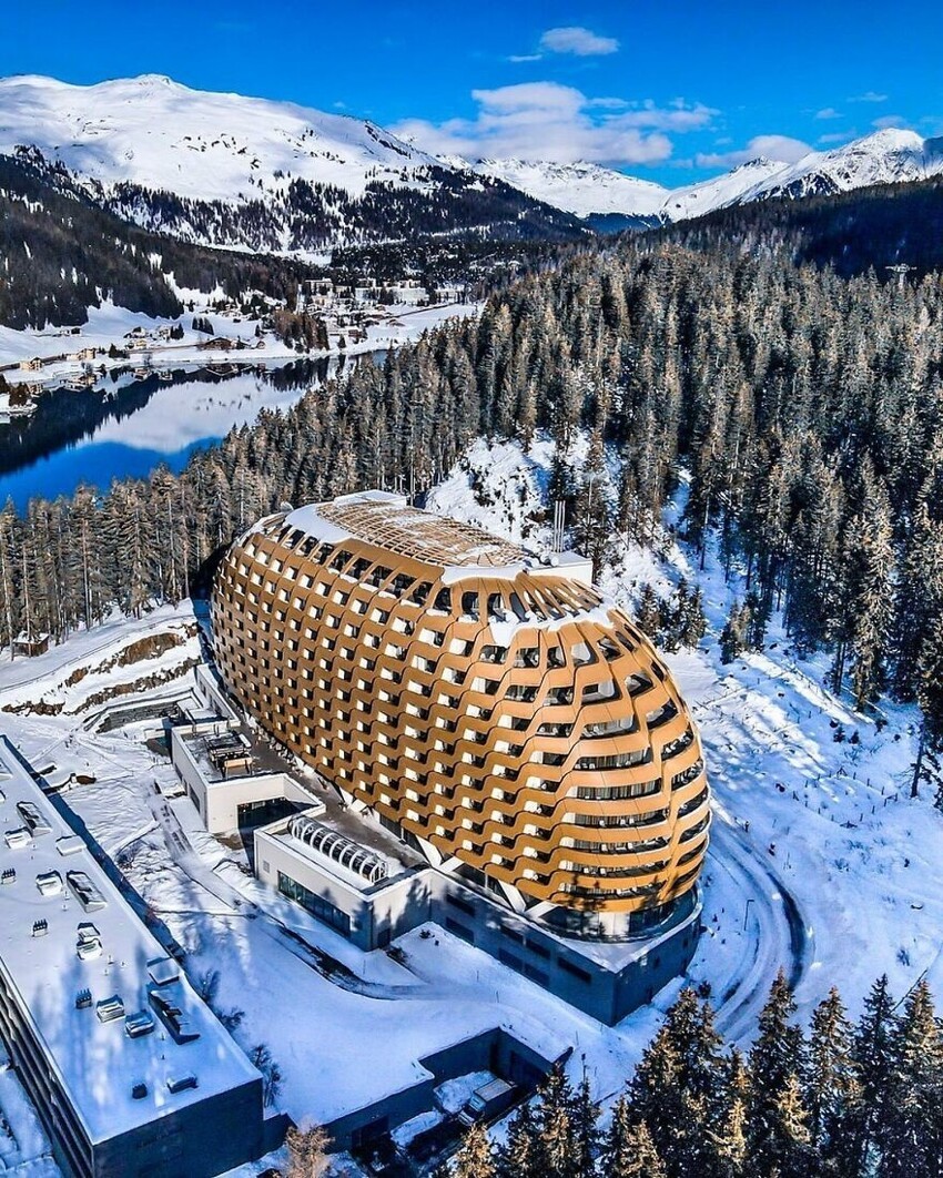 18. Отель InterContinental Davos в Давосе, Швейцария