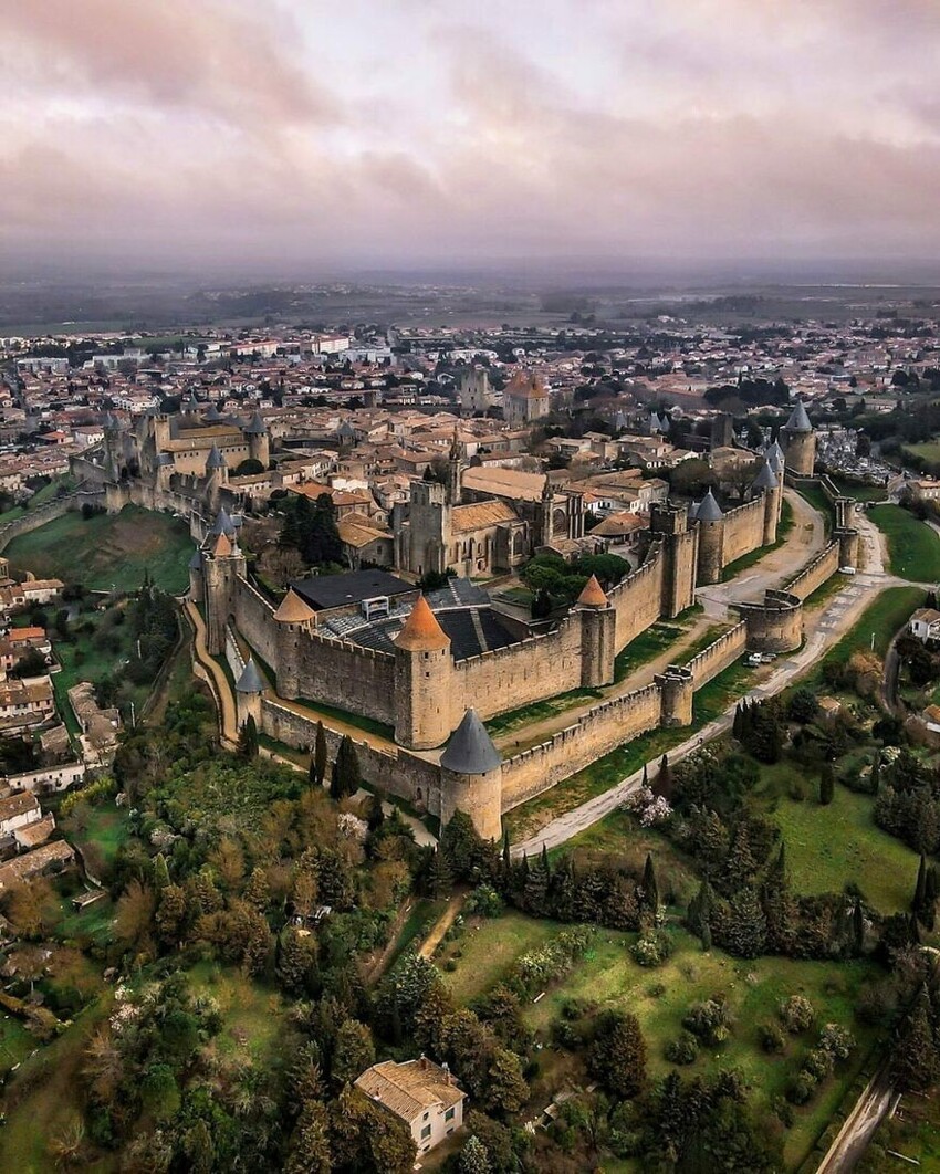 52. Крепость Каркассон, Франция