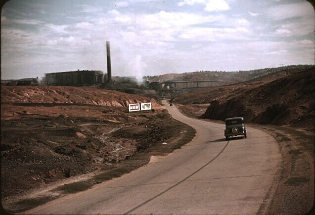 Завод по добыче меди и серной кислоты, Копперхилл, Теннесси, сентябрь-октябрь 1939 г.