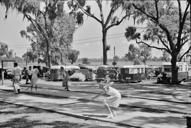 Туристический лагерь Дейд-Сити, Флорида, 1939 год