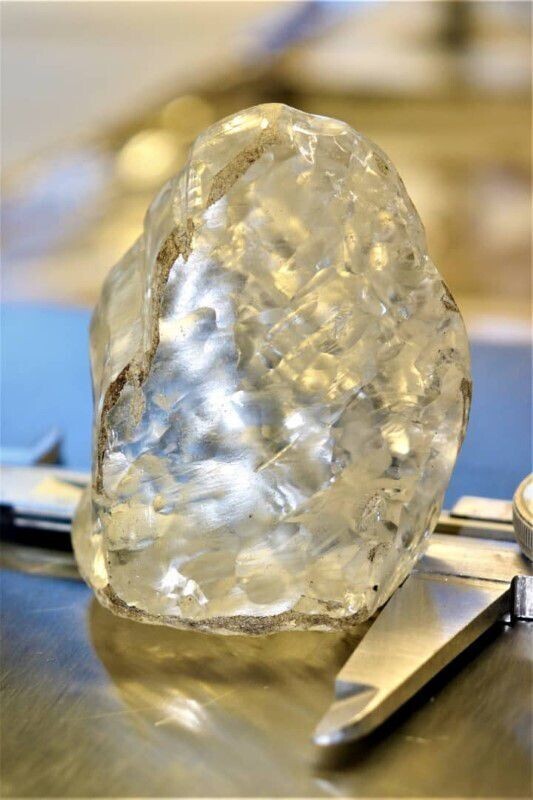 В Ботсване найден третий по величине в мире алмаз